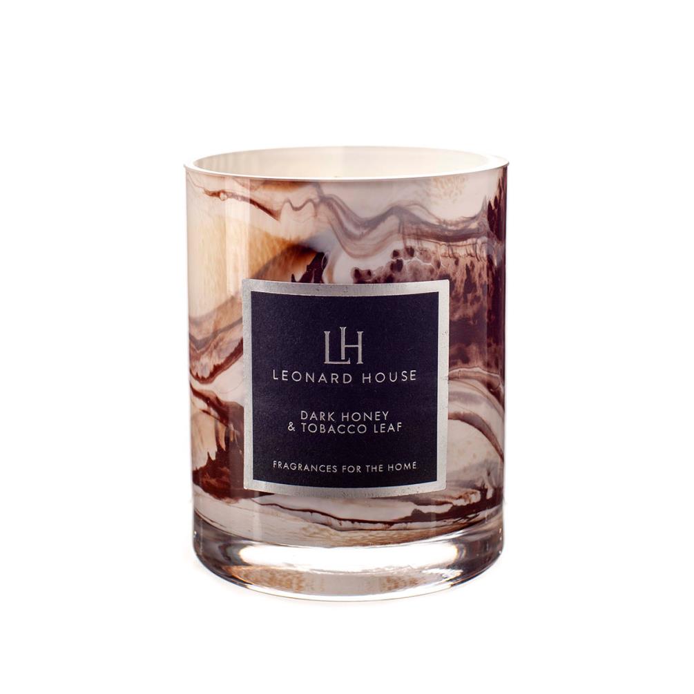Leonard House Dark Honey & Tobacco Leaf Jar Candle £25.19
